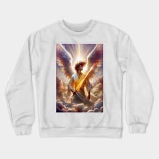 Heavenly Angel Seduction: Divine Grace Sensual Elegance 03 Crewneck Sweatshirt